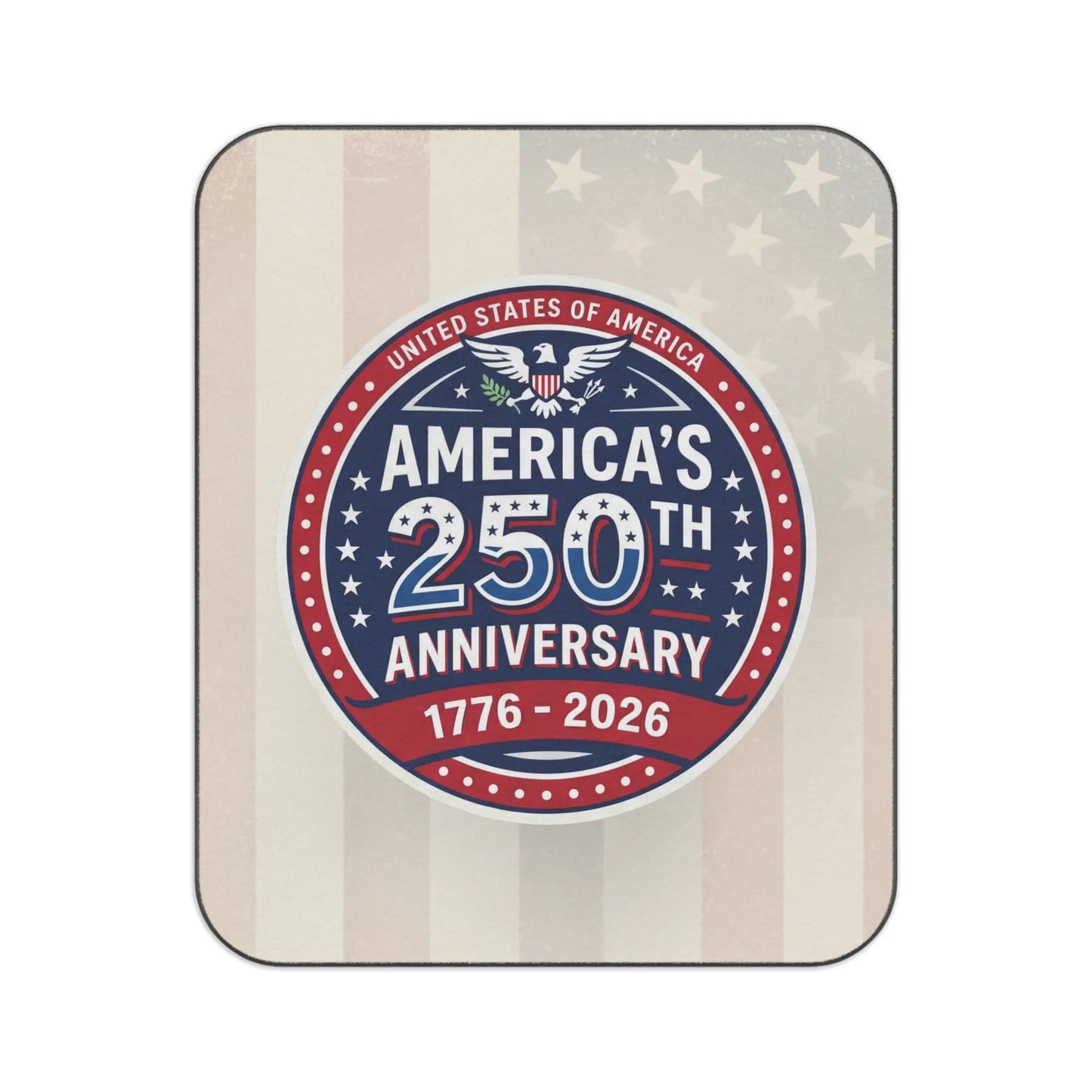 United States America's 250th Anniversary 1776-2026 emblem.