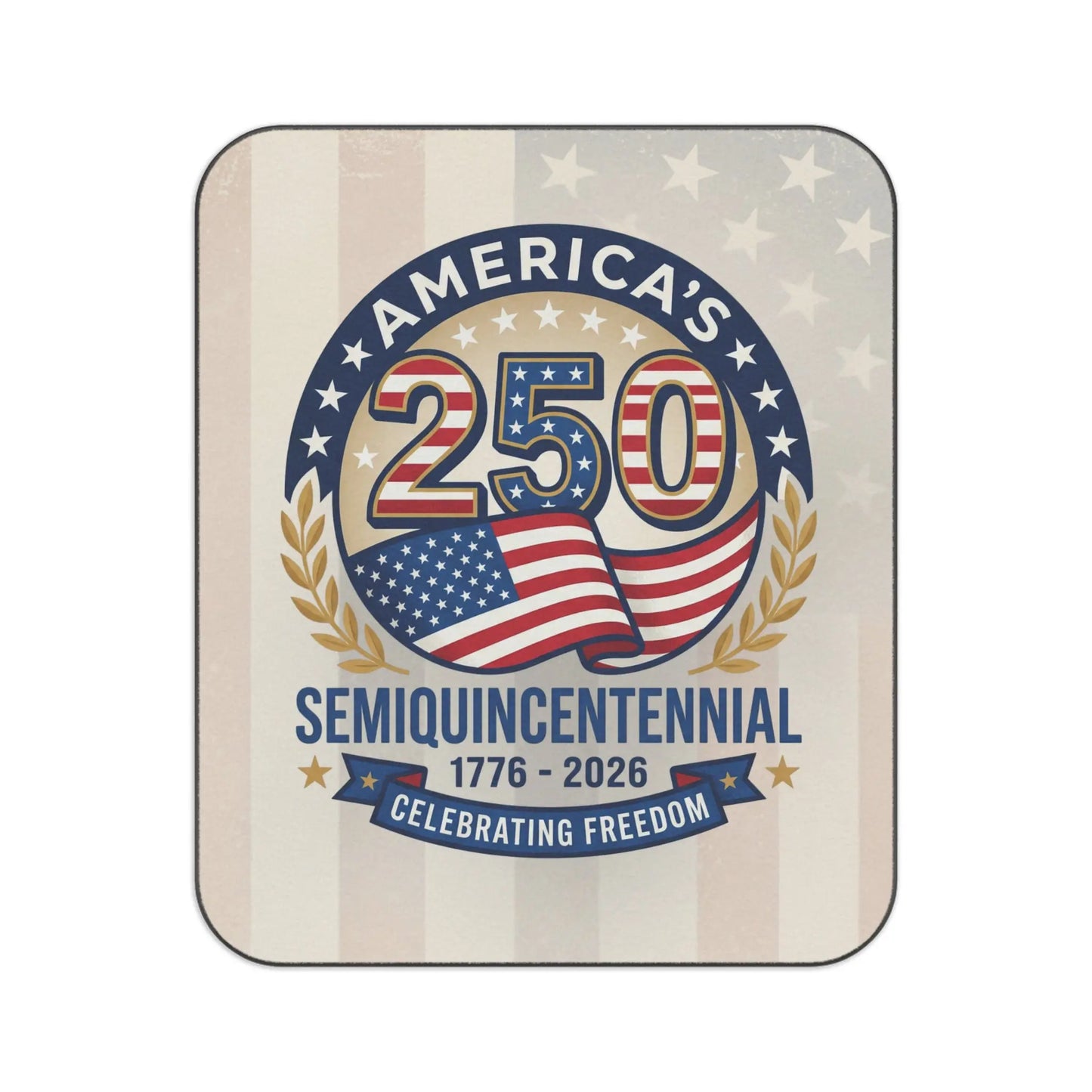 America's Semiquincentennial 1776-2026 celebrating freedom logo.